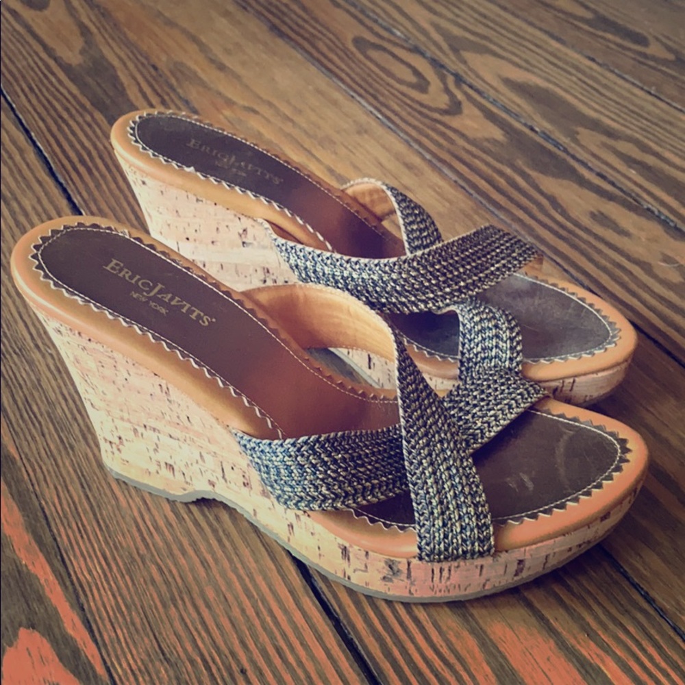 Eric Javits Wedge- worn once